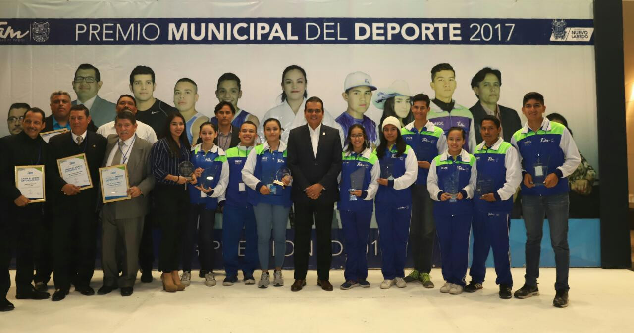 Premia gobierno municipal a lo mejor del deporte local 