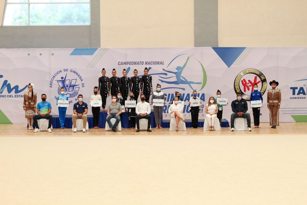 Inauguran Campeonato Nacional Elite de Gimnasia Rítmica en Tampico