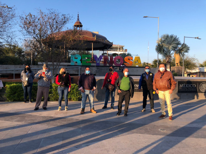 Periodistas reynosenses se unen a protesta nacional; exigen condiciones para ejercer con seguridad 