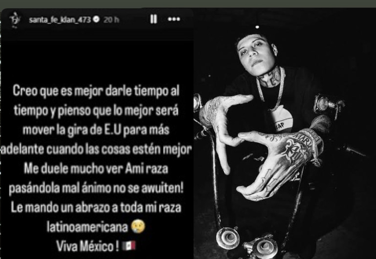 Santa Fe Klan cancela gira por EU ante redadas y protestas