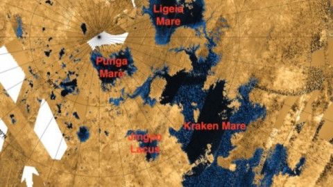 Titán, la luna de Saturno con posibles ríos y lagos