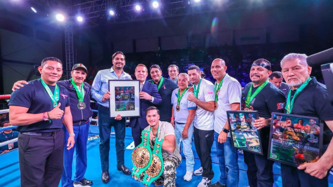 Vivió afición, crónica boxística mundial con el Cinturón Reynosa” de la WBC