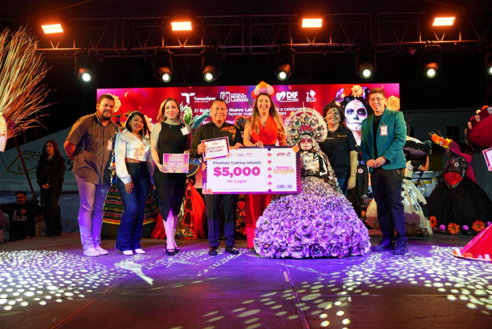 Nuevo Laredo celebró con color, sabor y tradición el Festival de la Catrina 2025