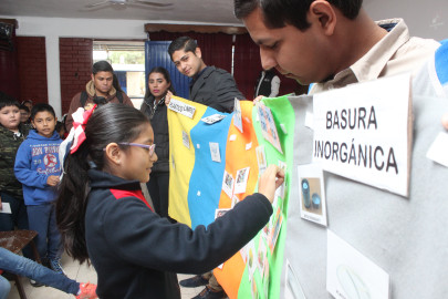Benefician a alumnos talleres de educación ambiental y cultura del agua