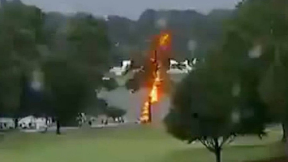 Varias personas heridas al impactar un rayo contra un árbol durante un torneo de golf