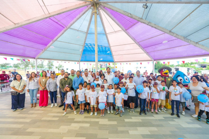 Promueve Alcalde Carlos Peña Ortiz conciencia ambiental en niños con "Mis Vacaciones en la Biblioteca"