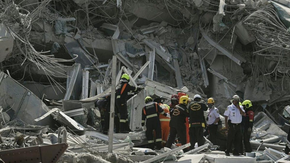 Terremoto de magnitud 7.7 sacude Birmania y Tailandia