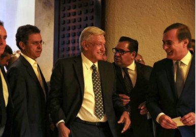 Reunión de AMLO y CCE caracterizada por la confianza