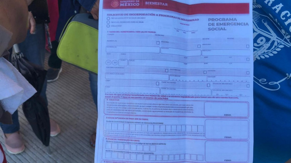 Estafan con formatos falsos a solicitantes del FONDEN