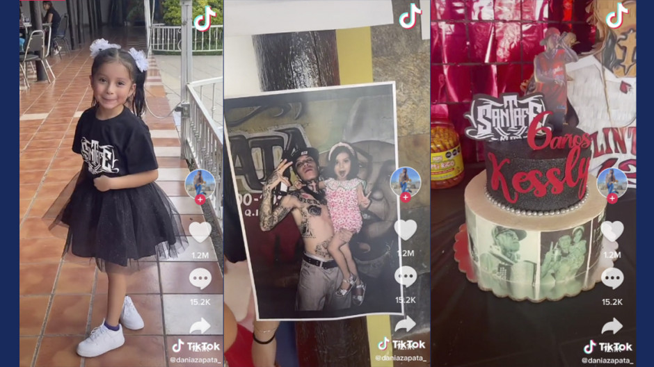 Niña festeja cumpleaños con temática de Santa Fe Klan y se hace viral