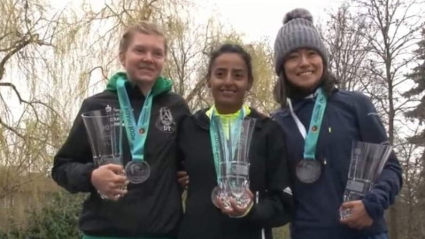 Conquista Valeria Ortuño el World Tour de marcha en Podebrady