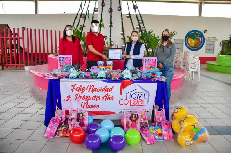 Pinturas Home Color se sumó al "Juguetón Navideño 2020"
