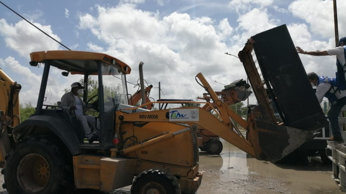 Activa Tamaulipas acciones preventivas contra dengue y COVID-19 tras paso de "Hanna"