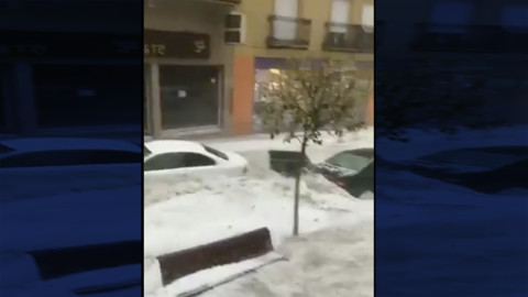 Inundaciones dejan grandes afectaciones en Madrid