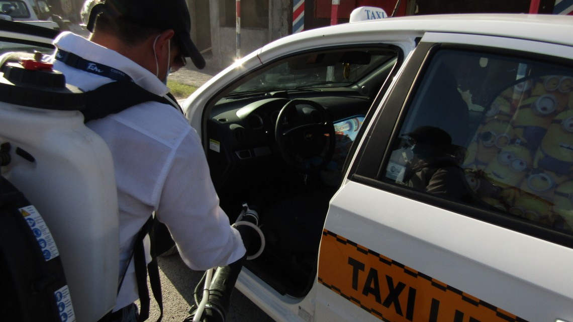 Suman colonias Luis Donaldo Colosio, Benito Juárez, Balcones de Alcalá y Puerta del Sol a jornadas gratuitas  de desinfección contra el COVID-19