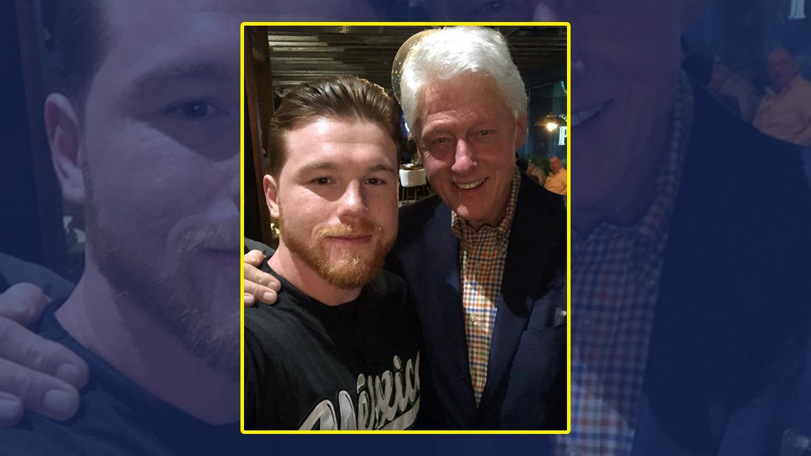 Foto de Canelo y Bill Clinton desata comentarios en redes