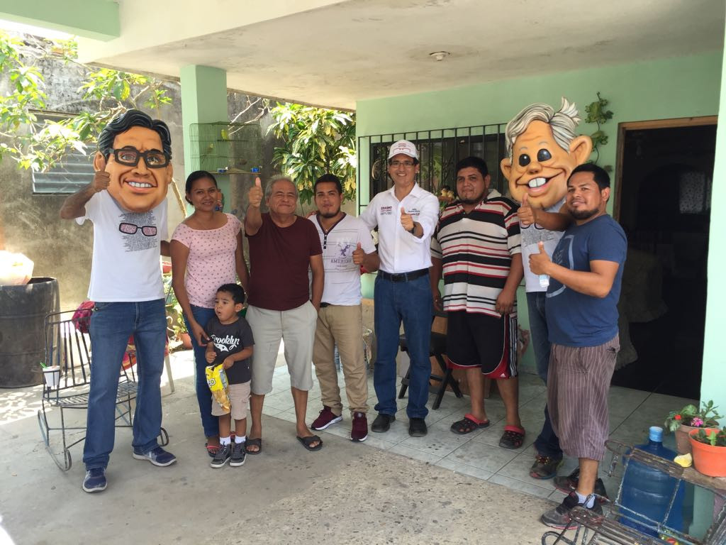 Candidatos a diputaciones federales, exponen propuestas de campaña