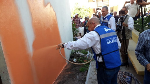Gobierno del estado aplicará un millón de metros cuadrados de pintura en 13 municipios de Tamaulipas