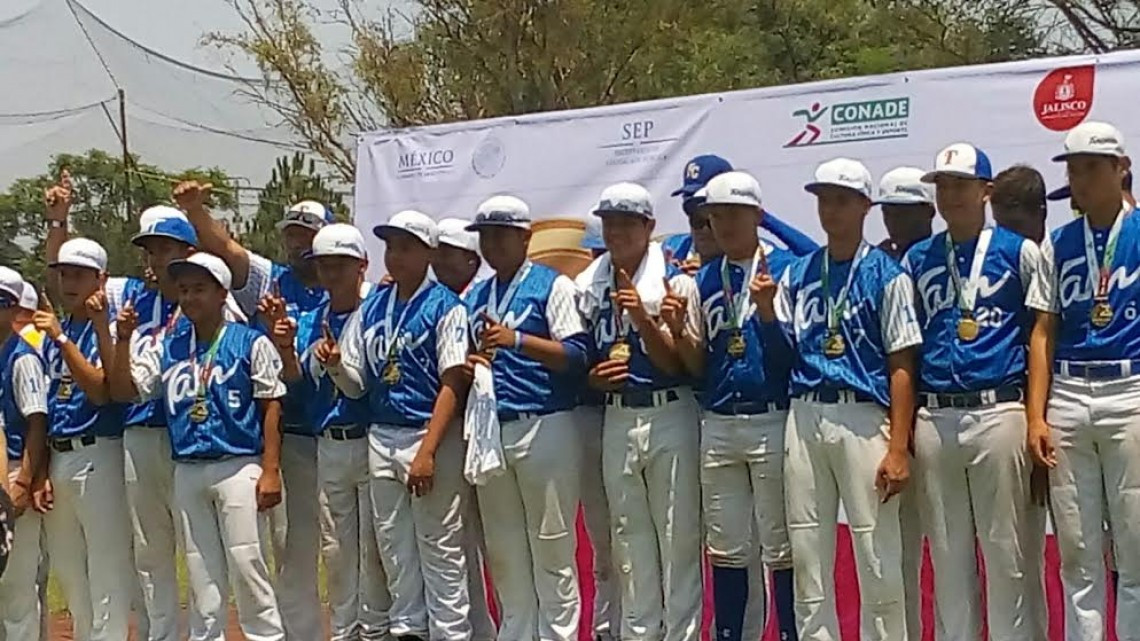Tamaulipas logra oro en beisbol en Olimpiada Nacional 2017