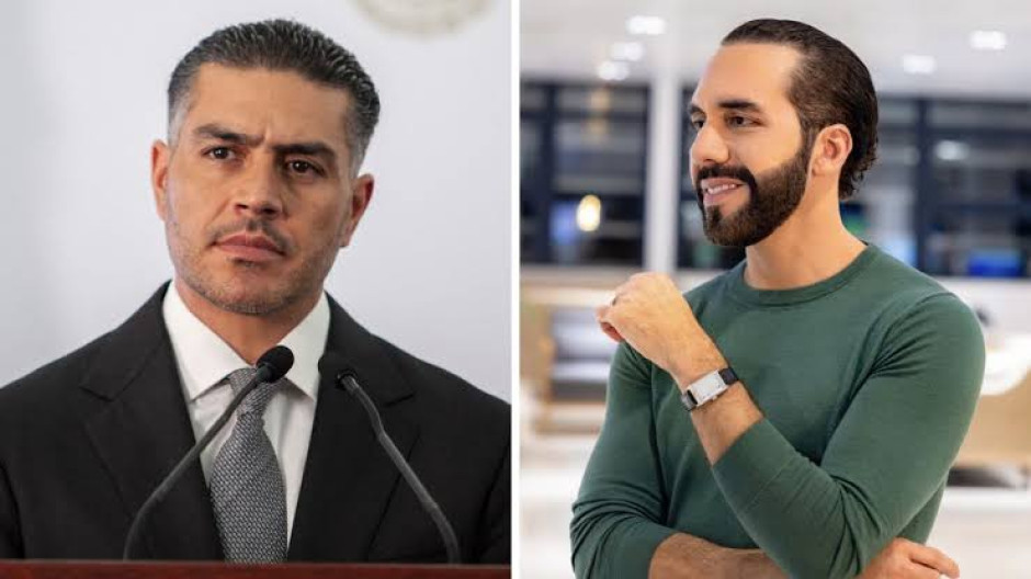 Bukele responde a Harfuch: “No hay indicios de que la aeronave proviniera de El Salvador”