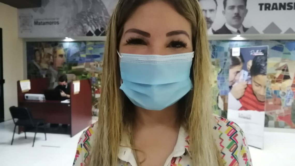 Realiza Espacios Públicos limpieza y reforestación en la Álvaro Obregón, acceso principal de EU a Matamoros