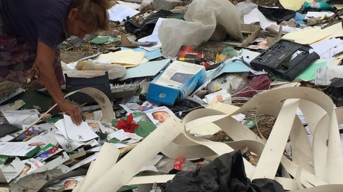 La pepena de fierro viejo, actividad redituable para algunas familias