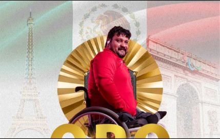 Arnulfo Castorena gana medalla de oro en paranatación en París 2024