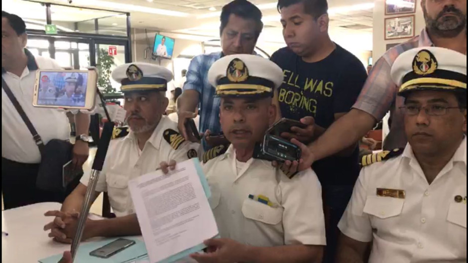 Prometen Marinos Mercantes más de 3 millones de votos a AMLO