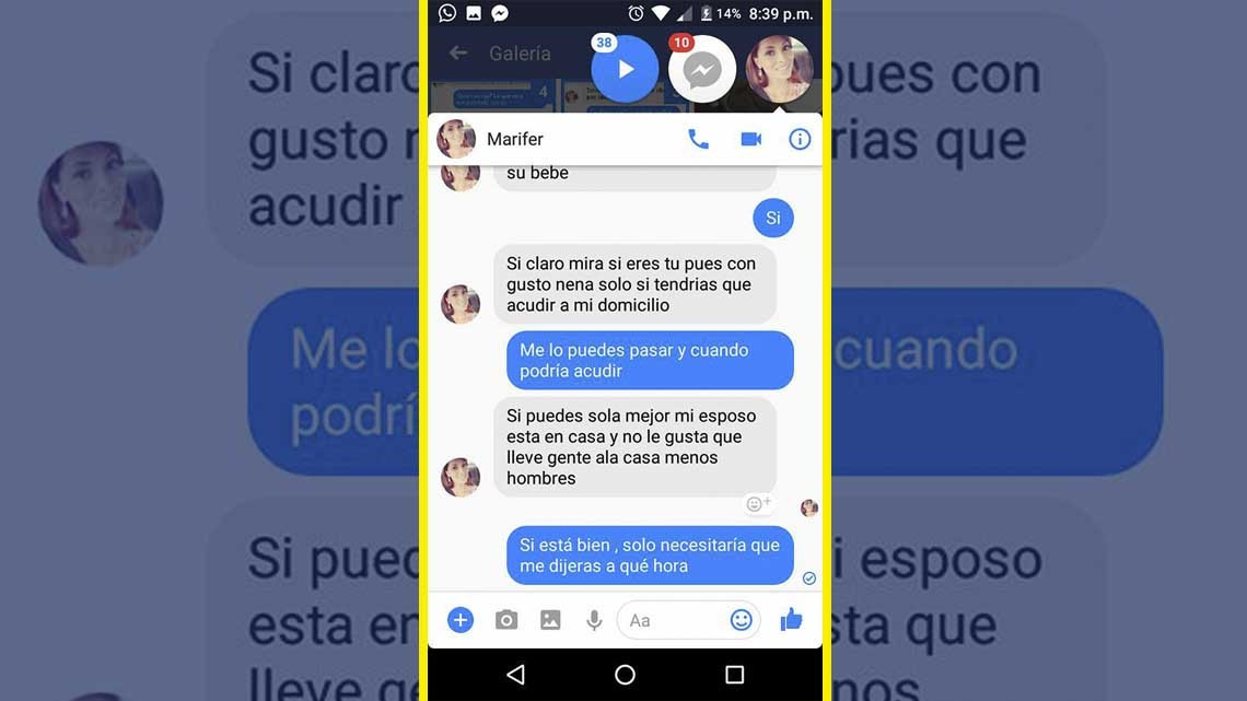 Filtran imágenes de supuesto engaño a mujeres embarazadas