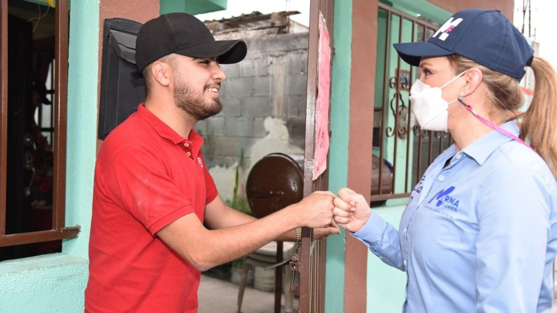 Ciudadanos simpatizan y respaldan a Myrna