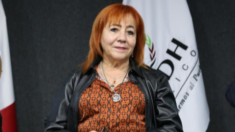 Reelección de Rosario Piedra en la CNDH se decidirá en el Senado: Sheinbaum