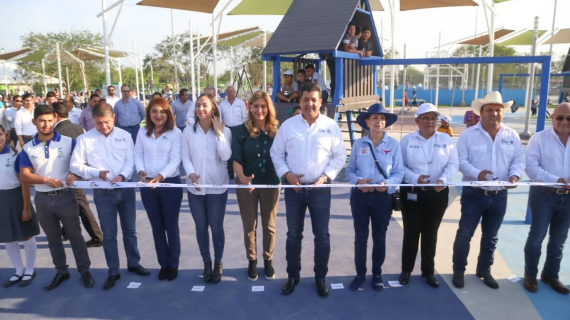 Inauguran Parque de Bienestar Periquitos