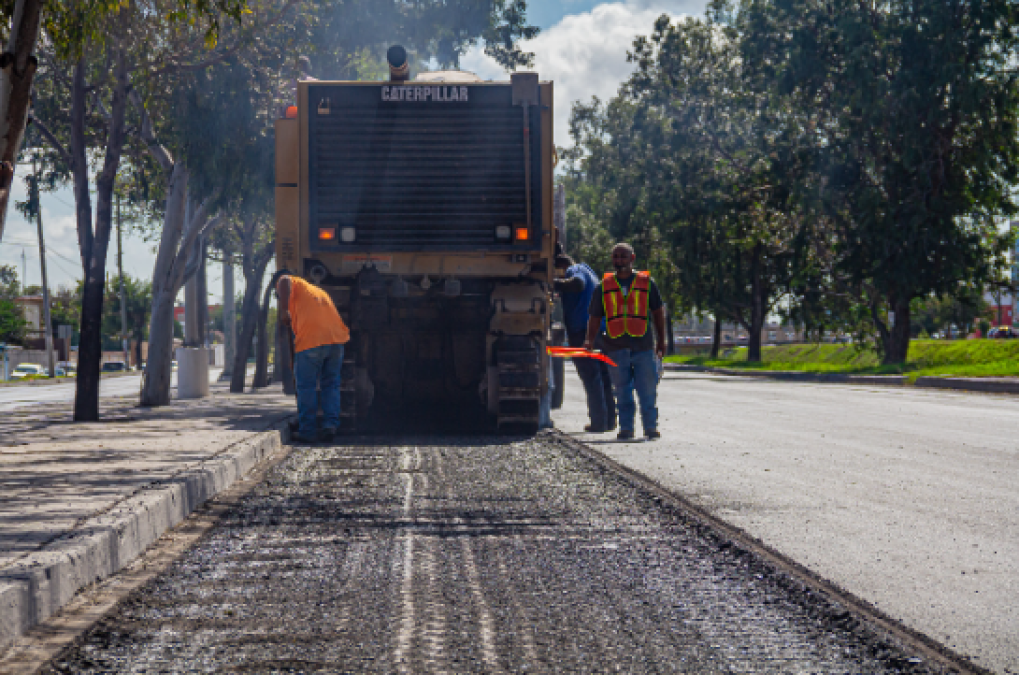 Inicia  Gobierno de Tamaulipas rehabilitación de pavimento en el Periférico, resultado de gestión del alcalde Mario López