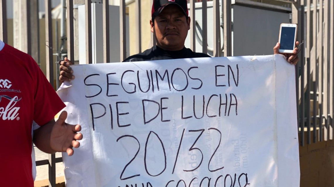 Estalla huelga en Coca Cola