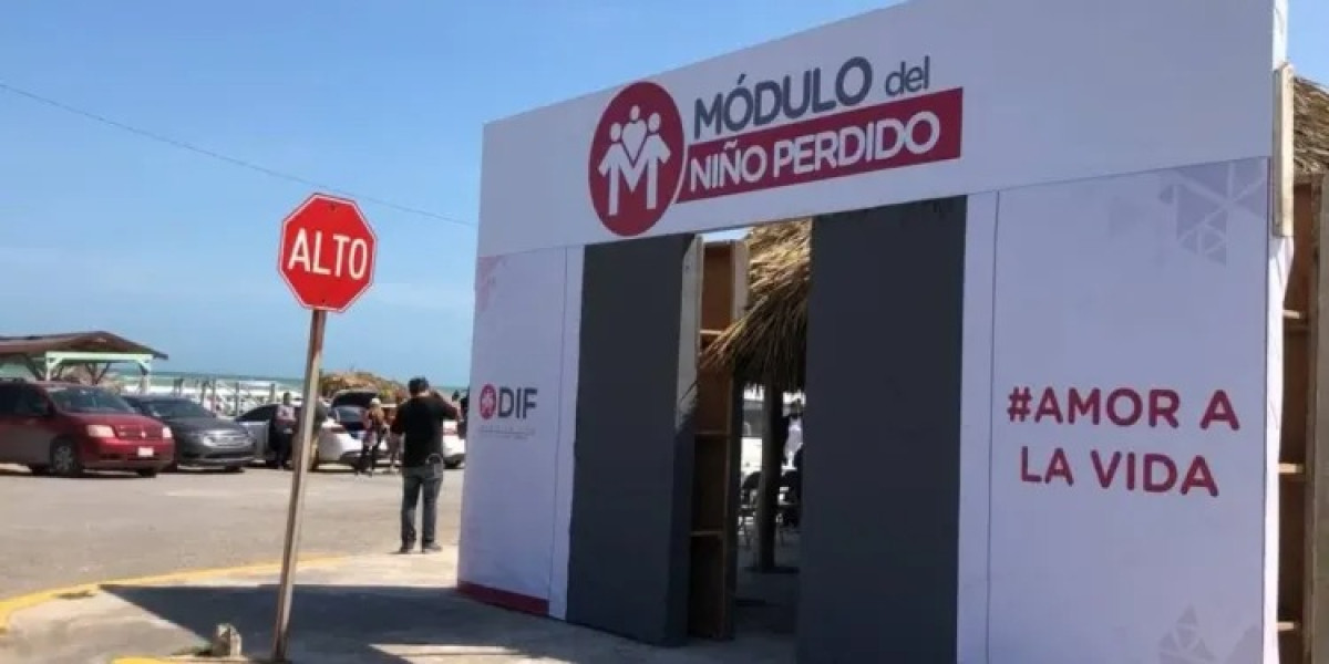 Instalan Módulo del Niño Perdido en Playa Bagdad
