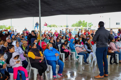 Asistieron más de 400 personas de Puerta Sur a recibir beneficios 