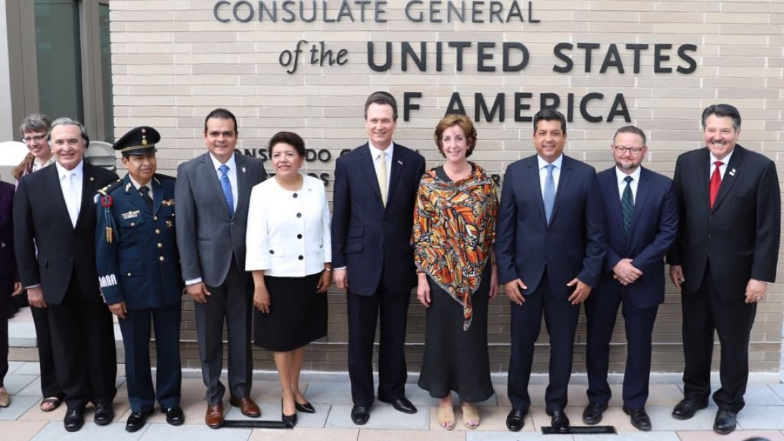 Destaca Gobernador relación histórica de amistad, negocios y colaboración entre Estados Unidos y México