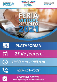 Feria Virtual de Empleo abierta a registro de empresas