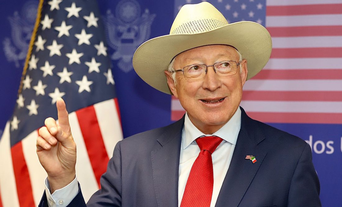 Buscamos colaborar: Ken Salazar se expresa dispuesto a dialogar sobre reforma judicial