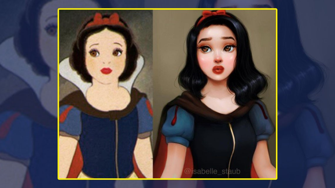 Ella se encargo de darle vida a las princesas