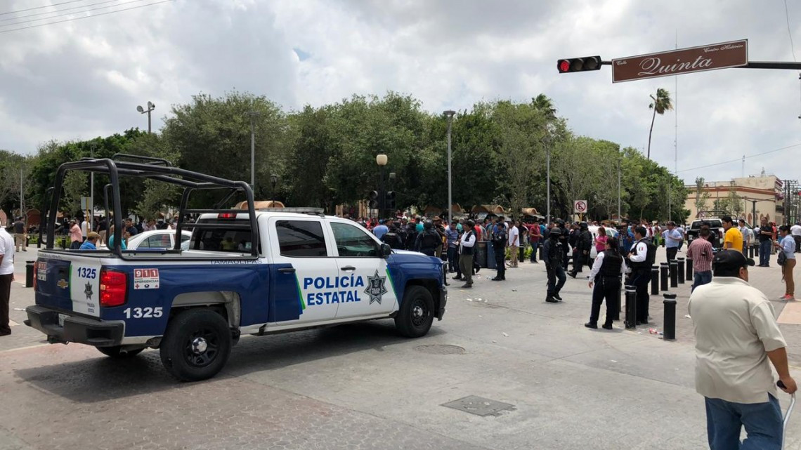 Operativo contra taxis desata jornada violenta en Matamoros