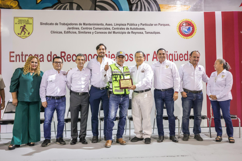 Reconocen a Carlos Peña Ortiz como Alcalde amigo de los trabajadores 