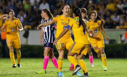 Tigres vence 3-2 a Monterrey en Liga MX Femenil