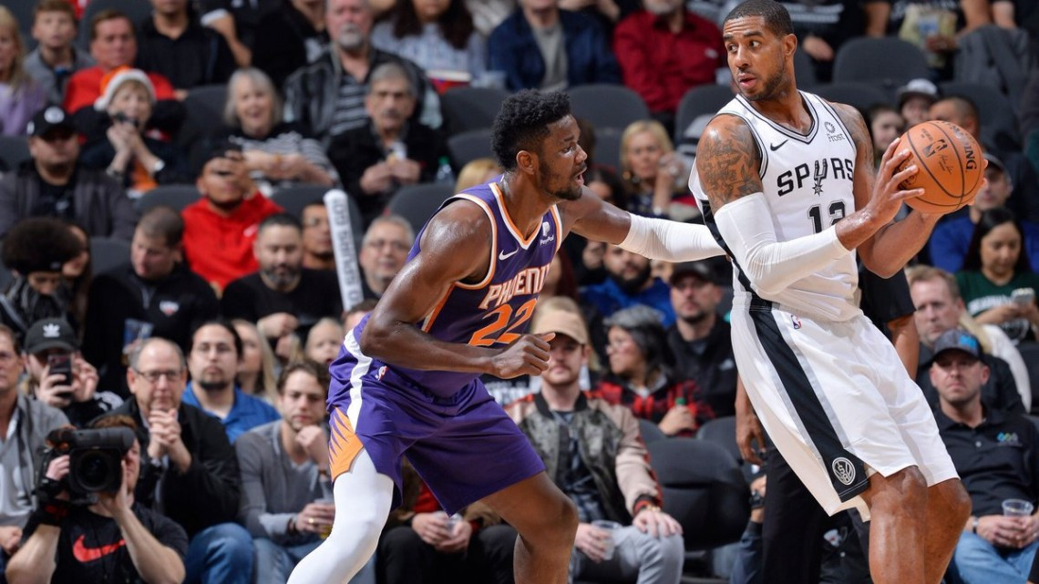 Spurs se aprovecha de un débil Suns y triunfa por 111-86