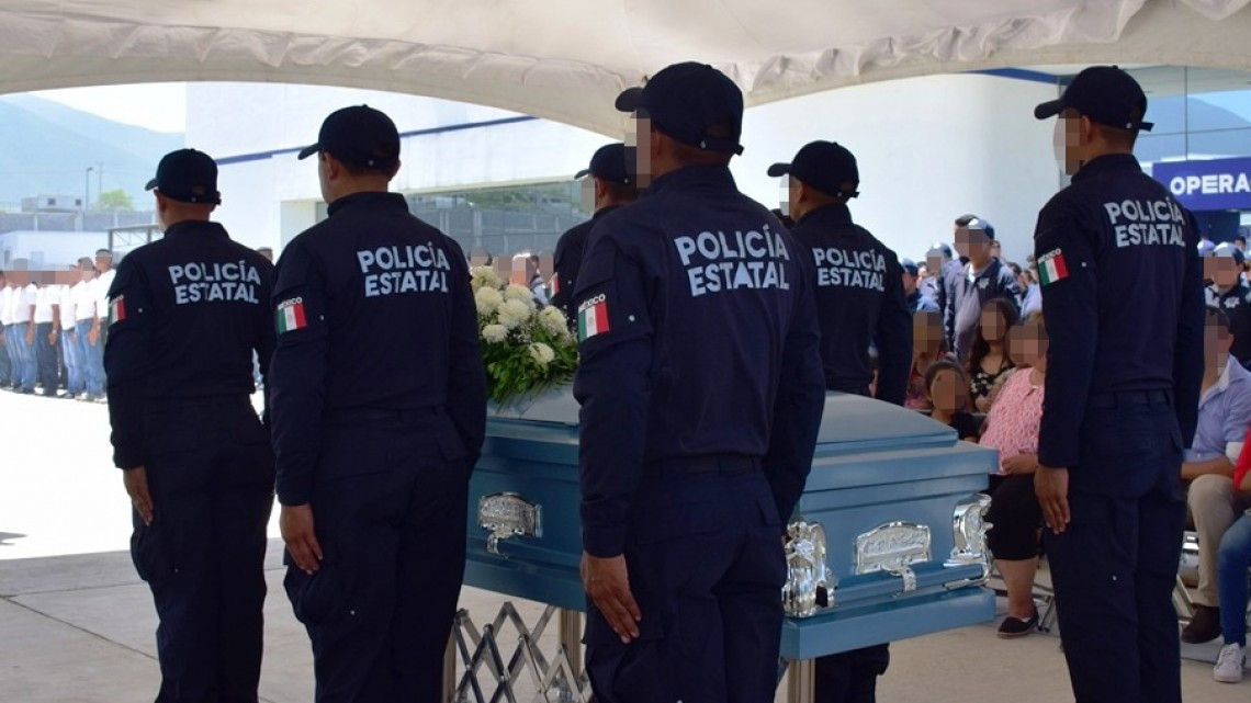 SSP realiza homenaje a policía fallecidos en Reynosa