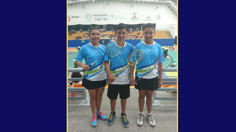  Atletas de bádminton logran tres pases a la ON 2018