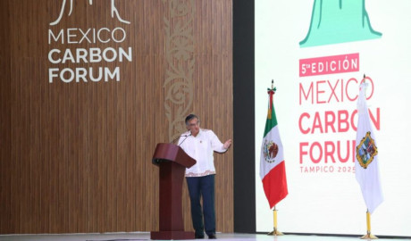 Inaugura Américo la 5ª edición del México Carbon Forum en Tampico