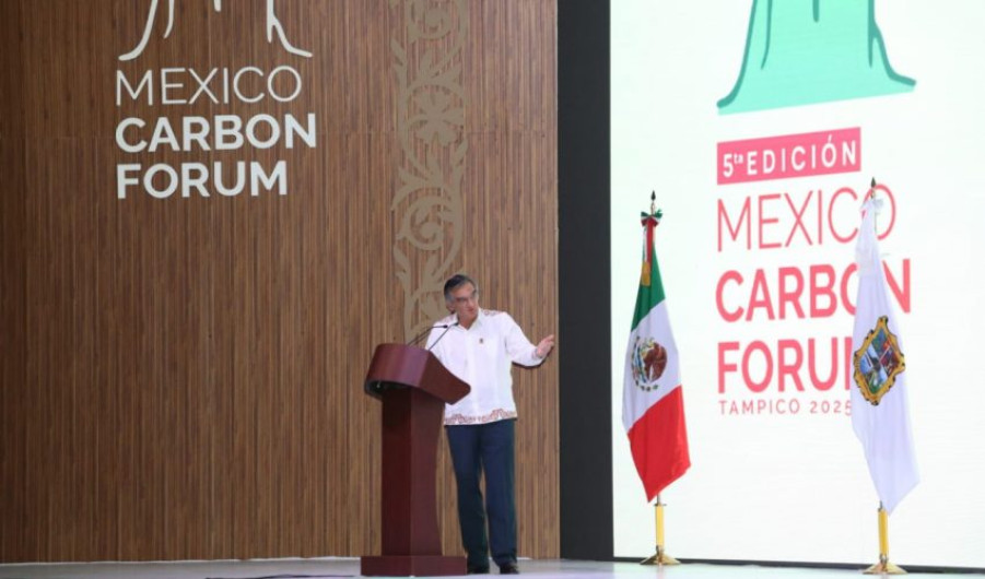 Inaugura Américo la 5ª edición del México Carbon Forum en Tampico