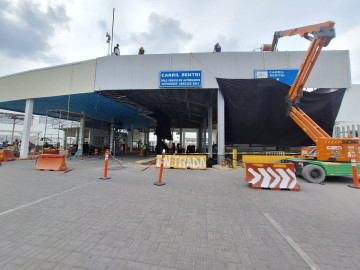 Sentri en Nuevo Laredo, tardanza y caos para usuarios