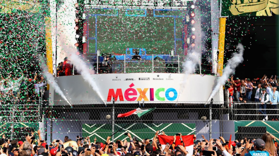 ¡Seguimos conquistando! GP de México el mejor de la temporada de F1